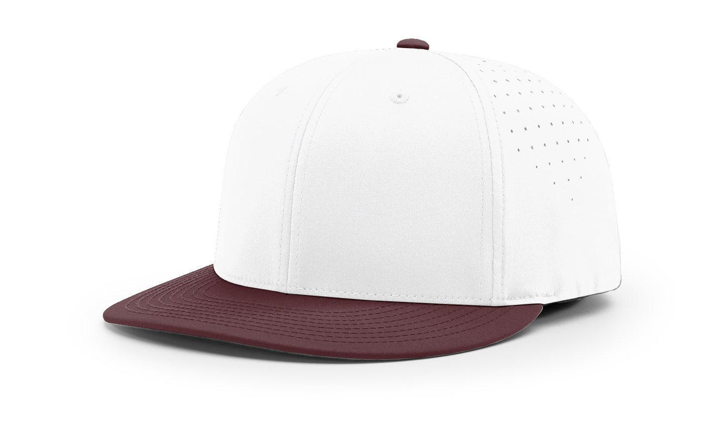 Richardson PTS30 White/Maroon Combination Hat