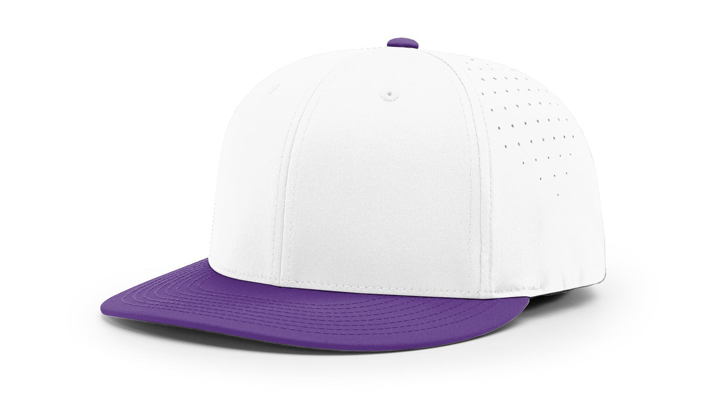 Richardson PTS30 White/Purple Combination Hat