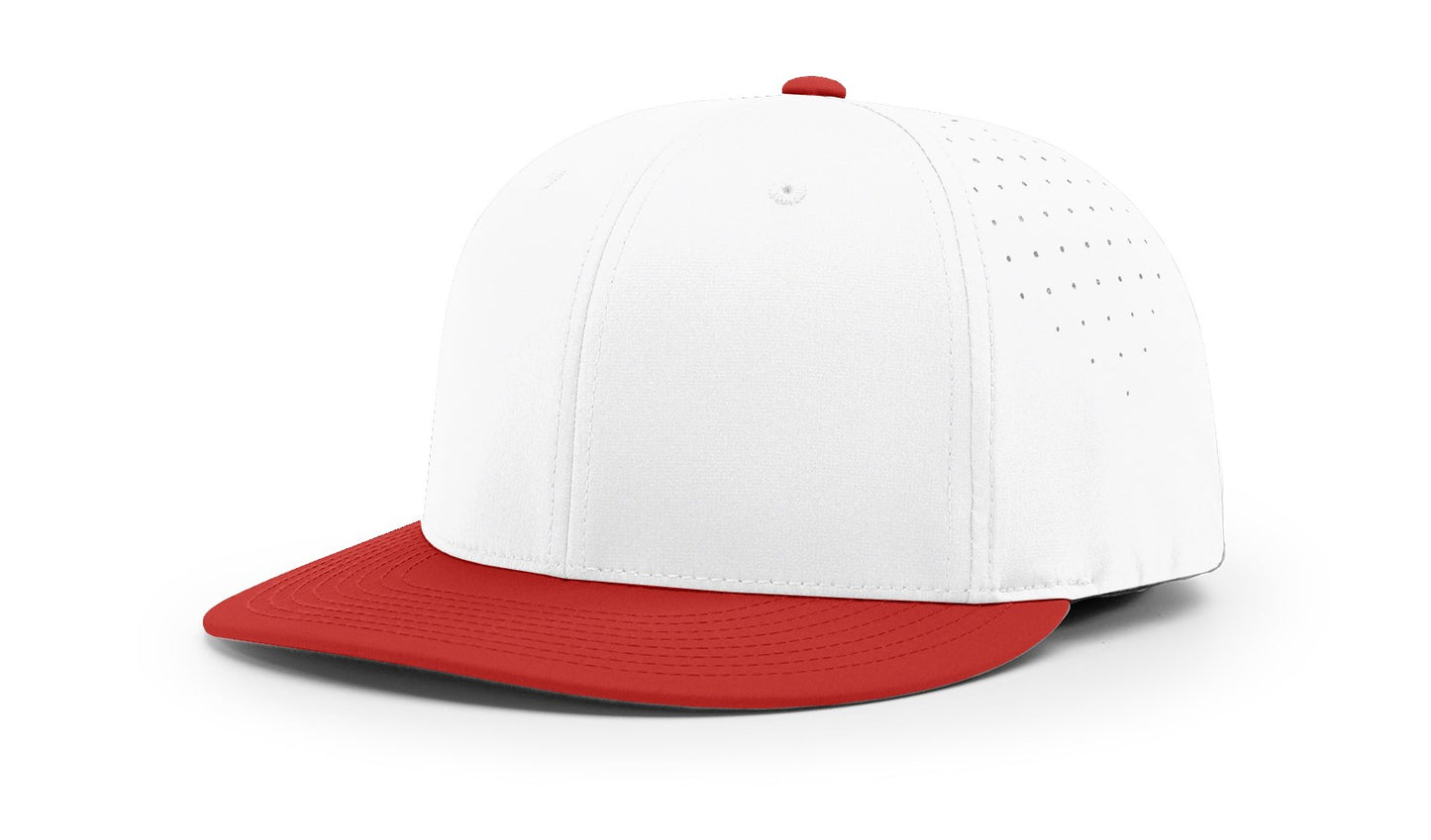 Richardson PTS30 White/Red Combination Hat