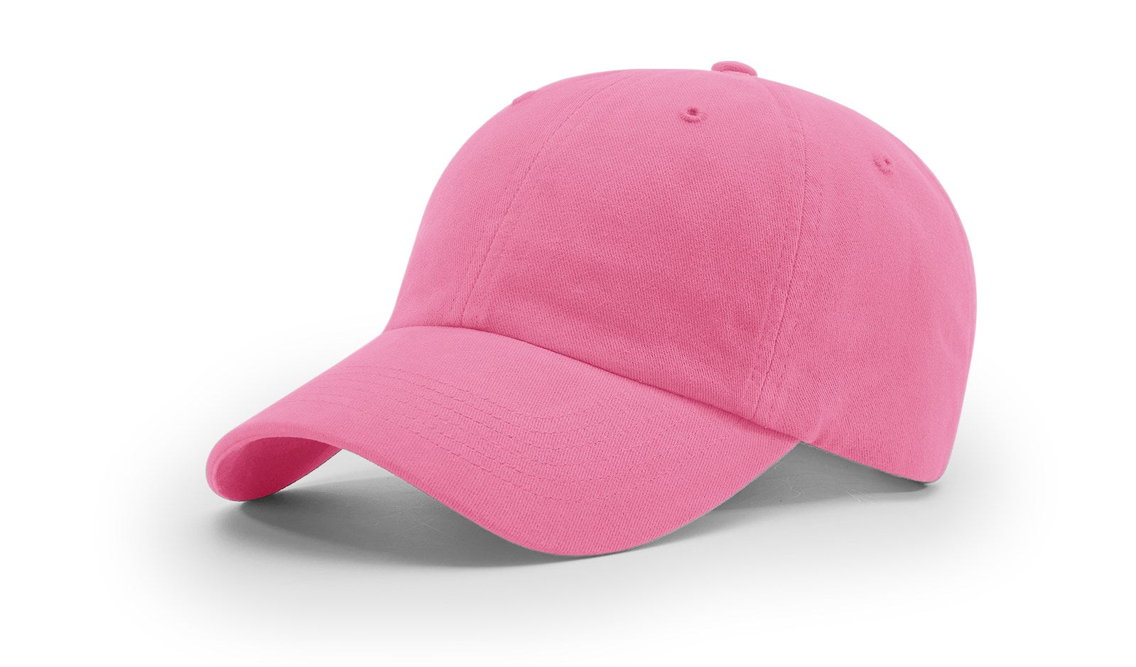 Richardson R55 Garment Washed Twill Hat - Hot Pink