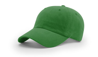 Richardson R55 Garment Washed Twill Hat - Kelly
