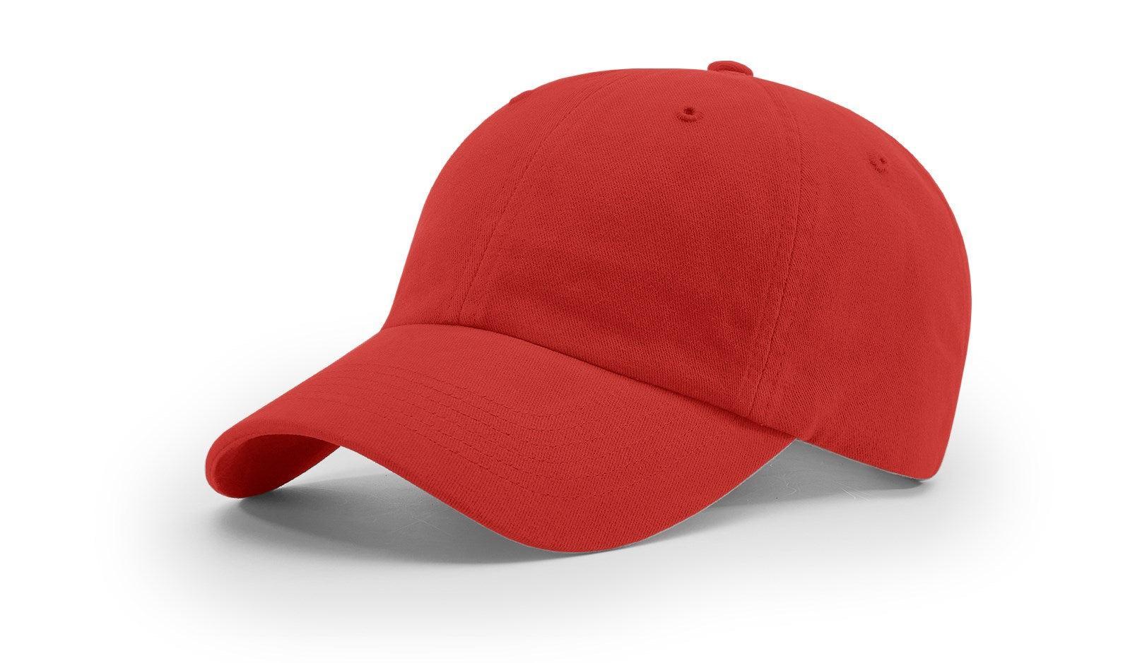 Richardson R55 Garment Washed Twill Hat - Red