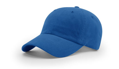 Richardson R55 Garment Washed Twill Hat - Royal