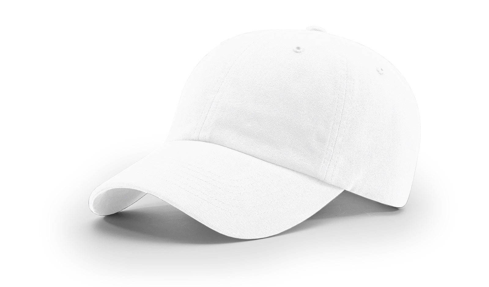 Richardson R55 Garment Washed Twill Hat - White