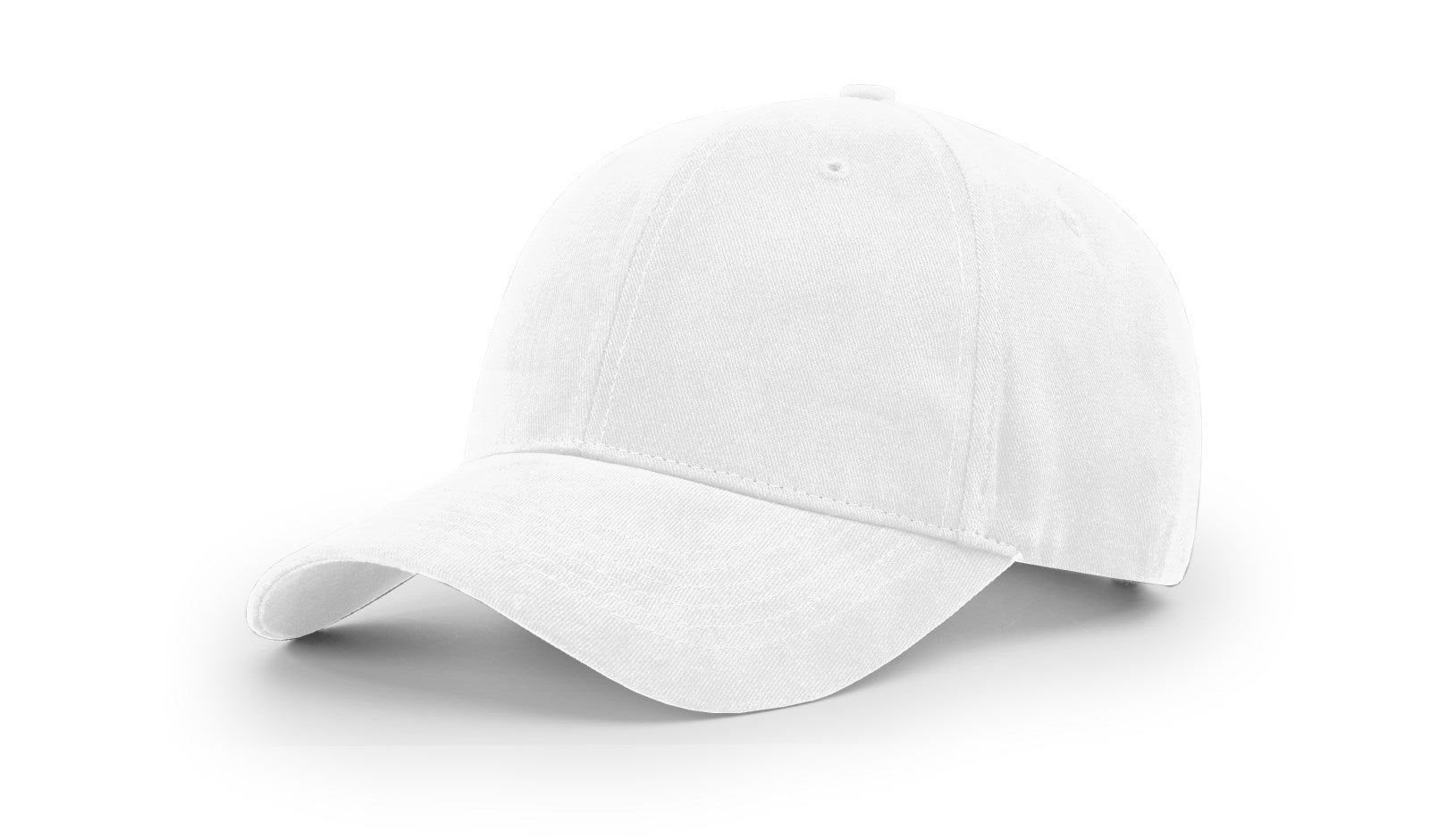 Richardson R75S White Casual Twill Snapback Hat